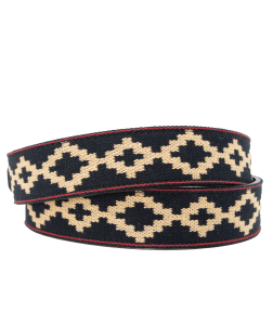 Corbina Black Woven Belt - Exótico Noche - Image 5