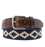 Corbina Woven Belt - Exótico Burgundy