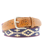 Paloma Woven Belt - Exótico Cognac