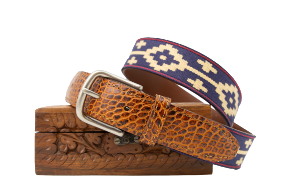 Paloma Woven Belt - Exótico Cognac - Image 6