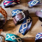 Corbina Chocolate Leather Woven Belt - Image 8